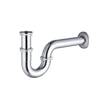 In acciaio inox p trappola wc sifone p-trappola bacino lavello di scarico bagno sifone