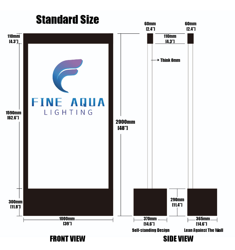 Size Customized (counted by square meter)