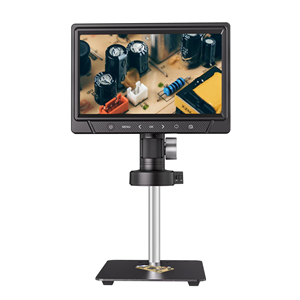 专业12MP 1600X 1080P 10.1英寸单目数字液晶显示器电子显微镜价格印刷电路板焊接修理等 - Product Image 1