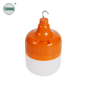 Üç aydınlatma modu açık kamp taşınabilir DC lityum pil şarj edilebilir LED acil durum lambası  ile GÜNEŞ PANELI - Product Image 6