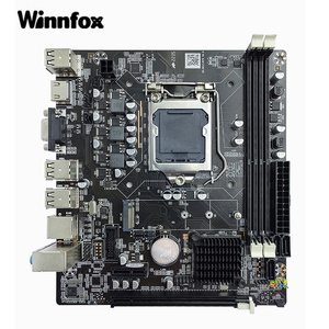 เมนบอร์ดราคาดีที่สุด H61ซ็อกเก็ต1155 Ddr3 Usb 2.0เมนบอร์ด H61สนับสนุน Intel I3 I5 I7Processors - Product Image 1