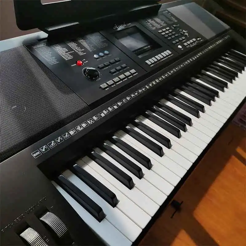 Aiersi Marca Profissional 61 teclas Touch Response órgão eletrônico dupla polia Digital Piano teclado instrumentos musicais