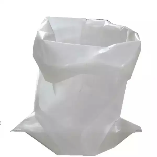 GRS CE certified Empty 25kg 50kg plastic packaging PP woven raffia flour corn maize grain rice seed feed polypropylene bag