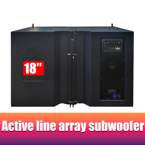 Cx210 כפול 10 אינץ 'מערך קול מערכת קול תיבת רמקול פעיל פסיבי מקצועי כפול 10 קו מערך רמקולים מערכת קול - Product Image 6