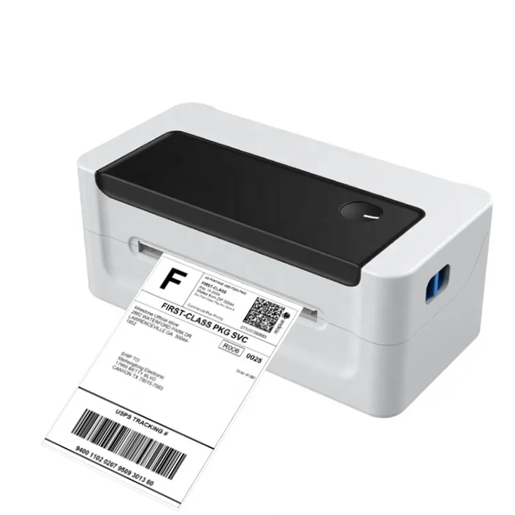 Venda quente Impressora De Etiqueta Térmica MD105 Bluetooth LAN Shipping Label Printer