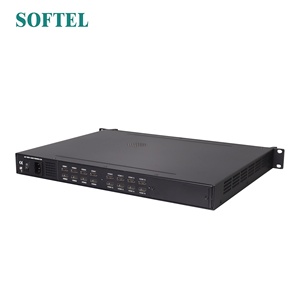 Modulador de codificador modulado DVB-T ISDB T ATSC, cabezal Digital HD a DVB-C