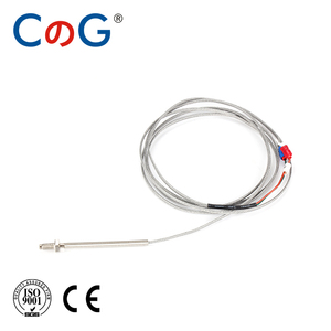Cable para termopar tipo K 2m, tornillo M6 J PT100, Sensor de temperatura WRNT-02, Cable de 1M, 3M, 5M para controlador de temperatura - Product Image 3