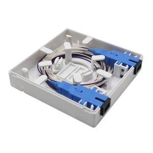 光ファイバーターミナルボックスFTTHLC SC2ポート4ポートミニFTTH表面ボックス - Product Image 4