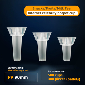 ถ้วยหม้อต้มชา2-in-1ถ้วยผลไม้500มล. 700มล. เกรดอาหารแบบกำหนดเอง - Product Image 3