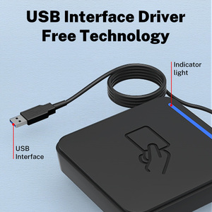 Desktop Dual Frequency ISO14443A/B ISO 15693 UHF Contactless HF Desktop <strong>Reader</strong> Writer ISO18000-6C RFID <strong>Reader</strong> Writer Encoder - Product Image 5