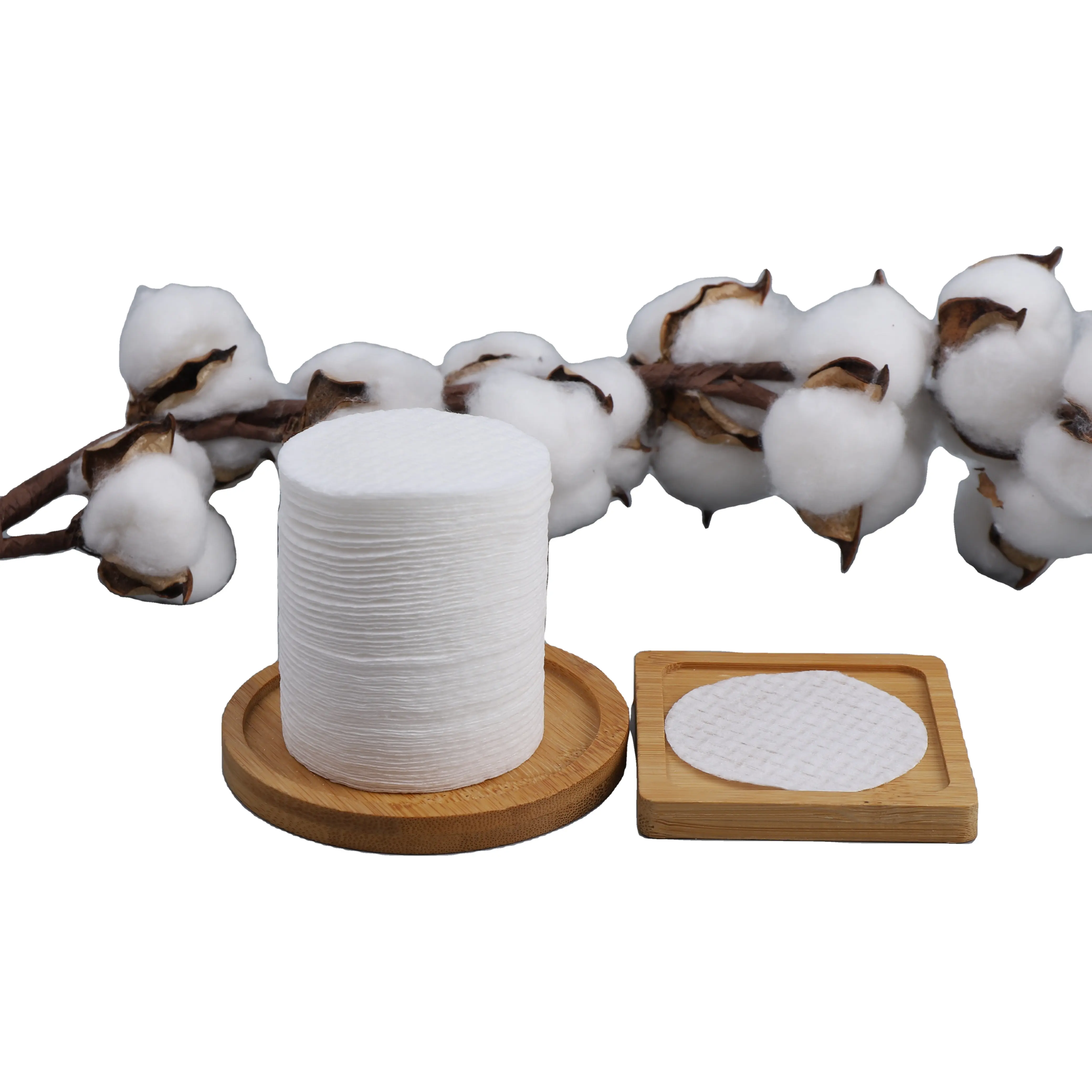 Miếng Bông Tẩy Trang Chất Liệu Cotton Miếng Bông Phong Cách Nóng Bỏng