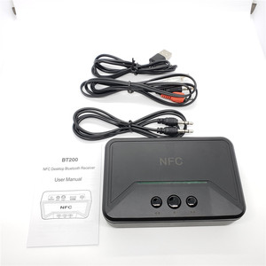 NFC蓝牙5.0接收器A2DP AUX 3.5毫米RCA插孔通用串行总线智能回放立体声音频无线适配器车载套件扬声器BT200 - Product Image 5