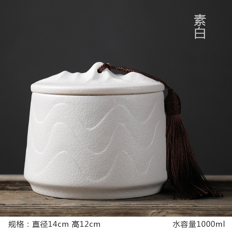 Ondulations de mer blanches unies - poids moyen 125 kg