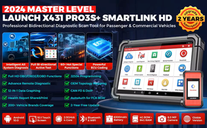 Per il lancio X431 PRO3S + SmartLink HD 12V Auto/24V autocarro Scanner pesante 2-in-1 lettore di codici OBDII 1 anno strumento diagnostico - Product Image 3