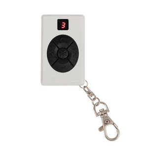 Su misura universale 5 canali 250 450MHz porta Garage telecomando automatico codice fisso materiale plastico materiale apprendimento codice di rotolamento
