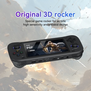 G28ใหม่ล่าสุดคอนโซลเกมอาร์เคดแบบพกพา PSP หน้าจอขนาดใหญ่แบบโอเพ่นซอร์ส HD พร้อมหน่วยความจำ64GB การเชื่อมต่อ Wi-Fi และเอาต์พุตทีวี - Product Image 4