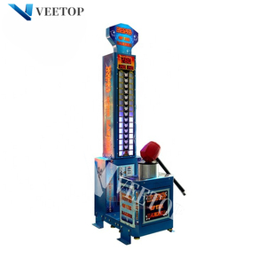 Fabrika toptan sikke işletilen çekiç Arcade boks spor oyun makinesi yetişkin büyük yumruk boks oyun makinesi satılık - Product Image 2