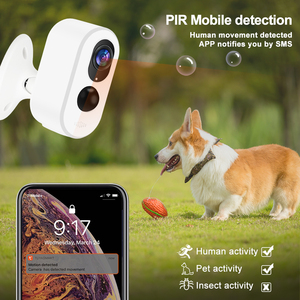 Yeni varış MINI HD güneş enerjisi güvenlik Tuya akıllı yaşam APP 3MP düşük güç CCTV ağ IP kamera kablosuz pil kamera - Product Image 2