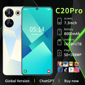 C20 Pro 7.3Inch Hifi Music Cellphone Wholesale Beauty Camera Smart Phone with OTG ChatGPT <strong>Function</strong> - Product Image 5