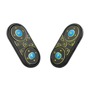 Q8 Bunte hintergrund beleuchtete Stimme IR Learning Air Mouse Fernbedienung Kleine große Tasten - Product Image 6