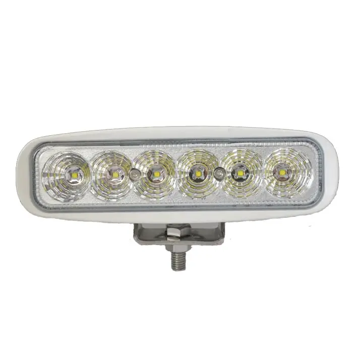 High quality 18w 30w white housing Marine LED Spreader Lights with 12v 24v