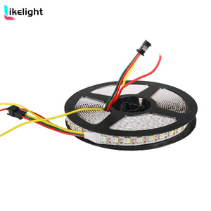 SK6812 adresli RGBW LED şerit işık 5V 60LEDs/m SMD5050, kapalı ve açık kullanım için APP kontrolü ile dijital akıllı işık - Product Image 6