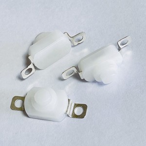 Mini 2-polige Drucktasten schalter 2-Positionen-Druckknopfschalter Taschenlampe schalter