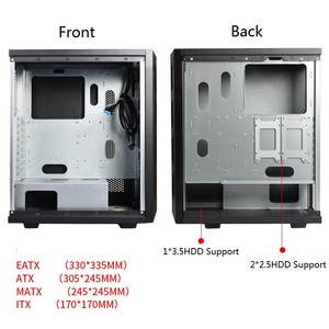 Custom Desktop PC Computer Atx Case supporto 9 PCIE Tower Case del Computer - Product Image 5
