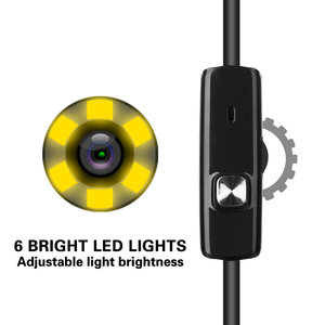 3 in 1 3.9mmタイプC防水内視鏡カメラ携帯電話用6 LedマイクロUSB内視鏡ボアスコープ検査カメラ - Product Image 3