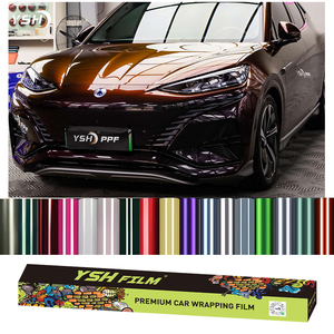 自動車用カーラップフィルムPVCカラー変更ビニールUV-プルーフ保護車ビニールラップエアバブルフリーエア