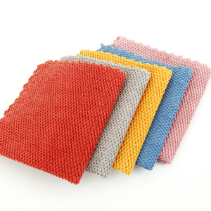 Yüksek kaliteli mikrofiber kalınlaşmış mutfak bulaşık bezi mısır tahıl emici su çok fonksiyonlu silme bezi 30*30 mutfak havlusu - Product Image 3