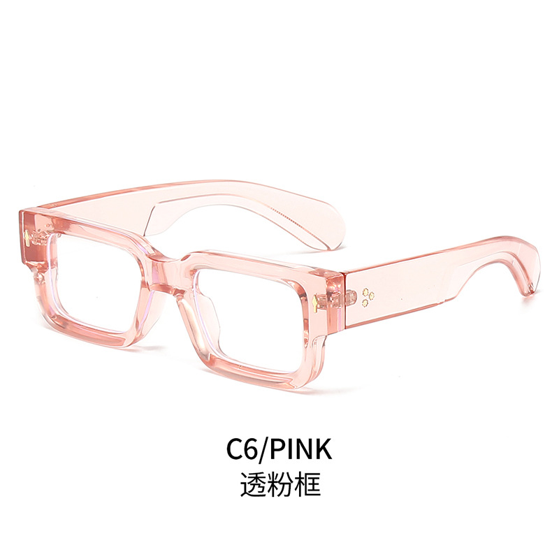 Cadre rose transparent-film blanc