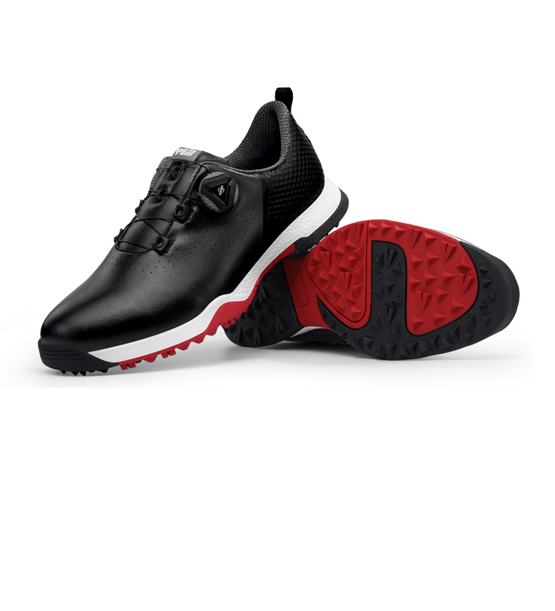PGM XZ216 korea style golf shoes custom waterproof leather mens golf