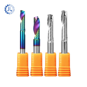 1/8 חתיכות חליל יחיד o חליל אלומיניום חותך כרסום cnc קרביד חתיכות dlc ציפוי dlc מפעל קצה חליל חיתוך אלומיניום
