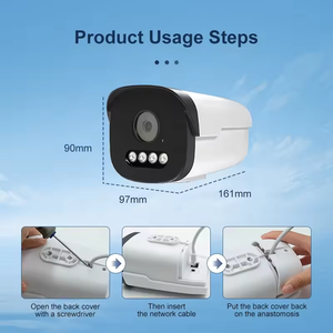 室外4MP 5MP IP66 AI检测24h全彩夜视闭路电视ON-VIF网络防水安全Ip POE子弹CC摄像机 - Product Image 6