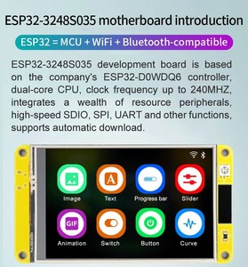 Display intelligente ESP32 3.2 "3.5" 240x320 320x480 LCD WIFI e Bluetooth scheda di sviluppo TFT IPS modulo Touch