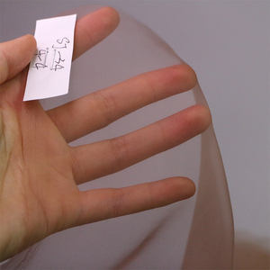 अच्छी गुणवत्ता वाली बंद फिल्म लघु जाल फीता शुद्ध पारदर्शी फाउंडेशन बेस नेट एचडी स्विस फीता नेट - Product Image 5