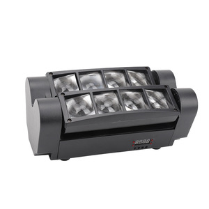 24W <strong>DMX</strong> <strong>Controlled</strong> LED RGBW Moving Lights for Stage DJ Disco Parties <strong>with</strong> 60W Power IP20 PC Body Beam Effect Dmx512 <strong>Control</strong> Mode - Product Image 5