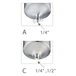 Toàn bộ ngôi nhà 3 giai đoạn lớn màu xanh 4.5 "20 inch SUS Máy lọc nước hệ thống lọc nước - Product Image 5