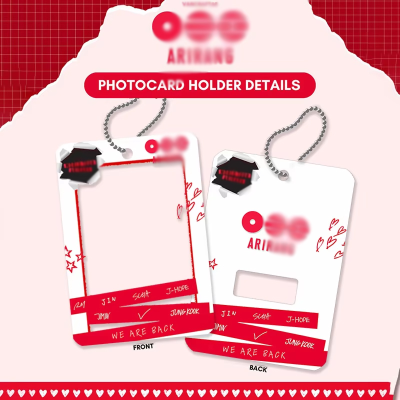 Card Holder Keyring