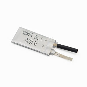 GEB OEM/ODM özelleştirilmiş 151020 1.5mm lityum 151020 3.7v 18mAh şarj edilebilir küçük Ultra hücre Li polimer ince pil için kart - Product Image 6