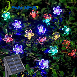 ไฟประดับต้นไม้,ไฟ Led พลังงานแสงอาทิตย์ซากุระซากุระซากุระไฟสปอตไลท์50led ลูกปัดตกแต่งสำหรับพุ่มไม้รั้วต้นไม้