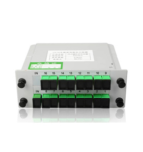 Optical Fiber Splitter Insert Cassette Tape Type Fiber Plc Splitter Plug-in Planar Lightwave <strong>Circuit</strong> - Product Image 1