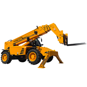 13 Metre bom Heave 5ton yük teleskopik Forklift 4WD Telehandler ile EPA dizel motor teleskopik işleyici - Product Image 1