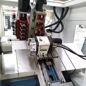 Máquina de torno multifunción TCK50CY CNC, Centro de torneado, torreta hidráulica, cama inclinada, cnc, China - Product Image 3