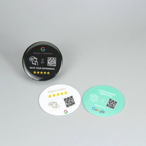 สติกเกอร์แท็กรีวิวจาก Google สามารถปรับแต่งได้13.56MHz กันน้ำอีพ็อกซี่รีวิว Google NFC การ์ด NFC - Product Image 4