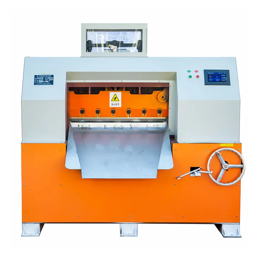 XWD850 Machine de découpe automatique tissu déchirant la Machine de recyclage des déchets textiles avec une grande efficacité pour moteur de tissu usagé 1800