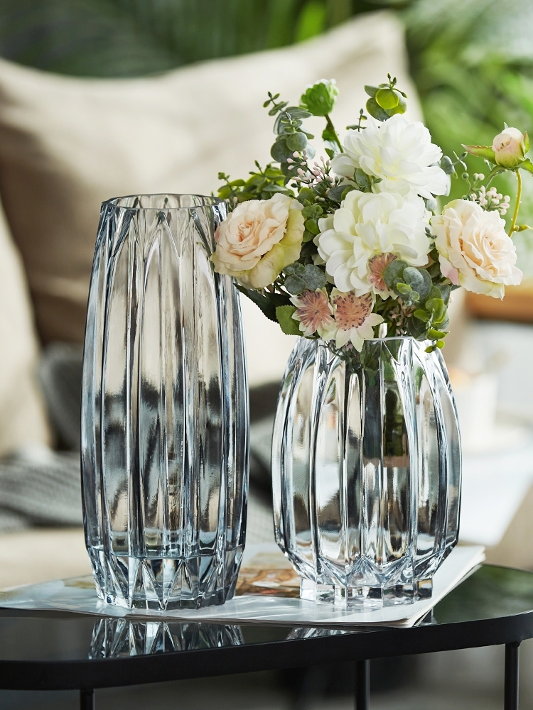 Factory Produced Wholesale Glass Flower Vase for Home Decor