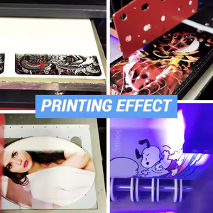 New <strong>A3</strong> <strong>Digital</strong> UV Printer Small LED Multifunctional XP600 Inkjet Flatbed Printing Machine with Solvent Ink Pump - Product Image 5