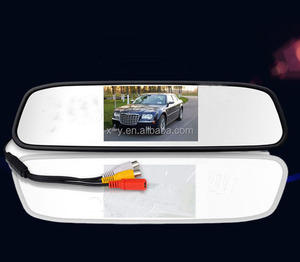 2 entradas de vídeo Monitor de espejo retrovisor de coche universal de 4,3 pulgadas con montaje de clip - Product Image 6